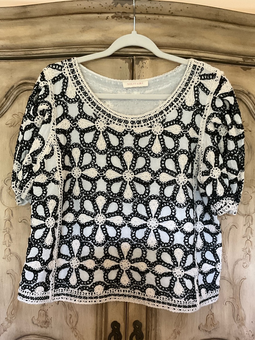 Solitaire Embroidered Blouse large